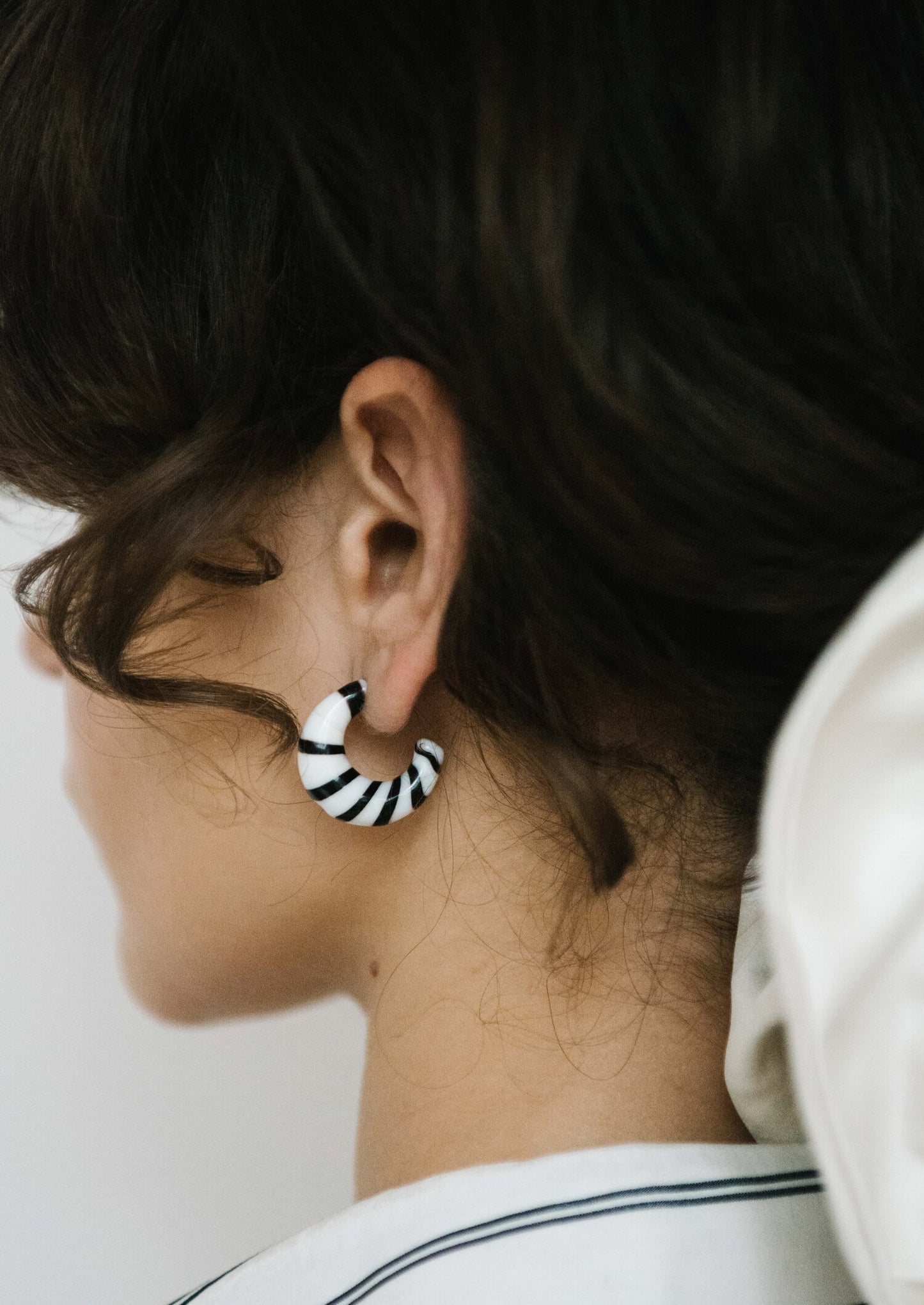 Monica Handblown Glass Earrings - Orecchini in vetro