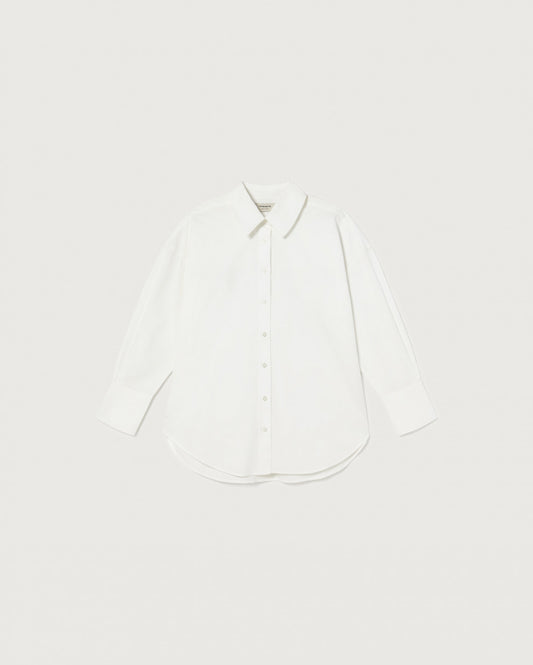 WHITE CARANGI BLOUSE - Camicia con manica volume